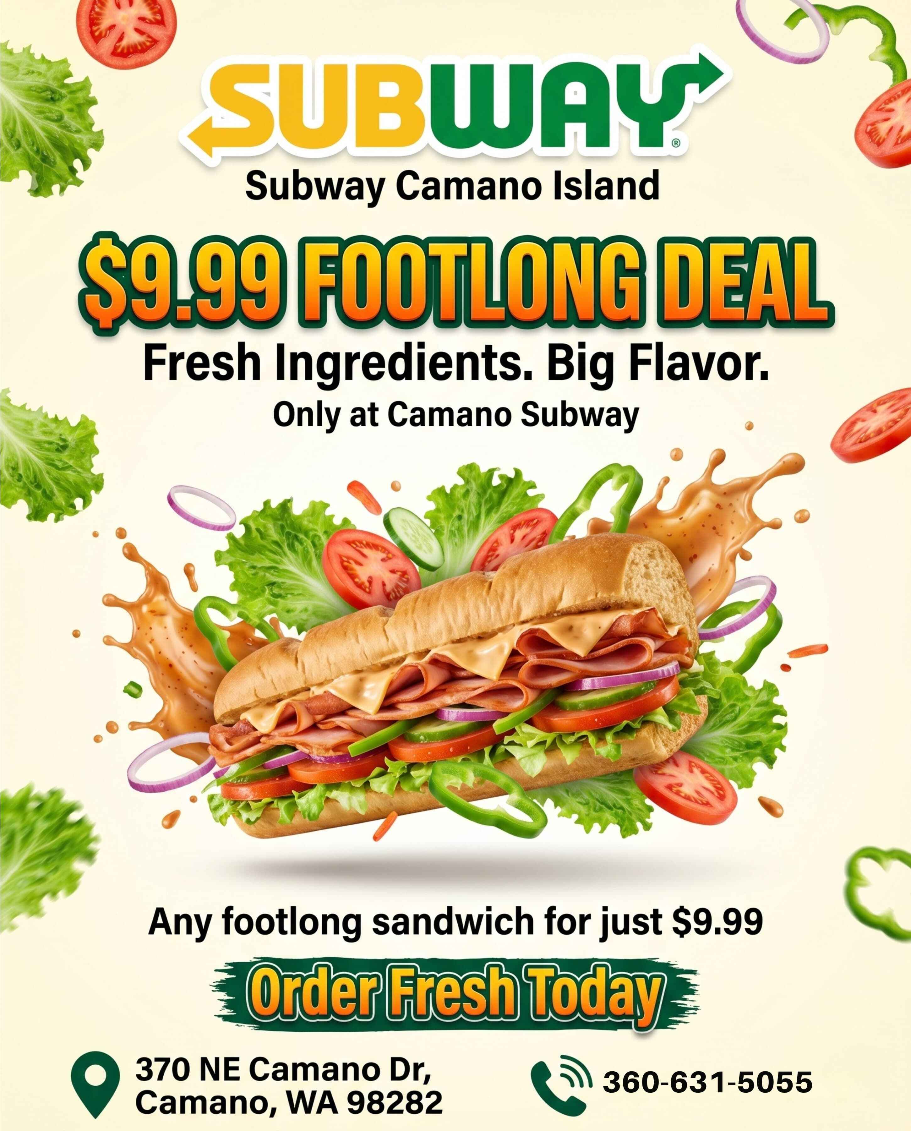 Subway Camano Island